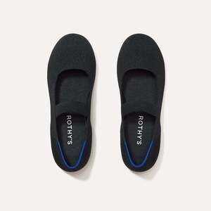 LIKE NEW Rothy's The Kids Mary Jane - Black Size 2